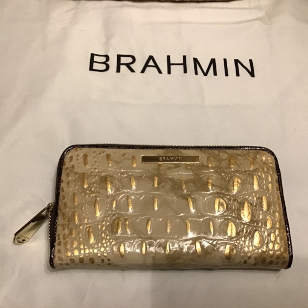 Leather Shoulder Bag with Wallet - Picture 2 of 7